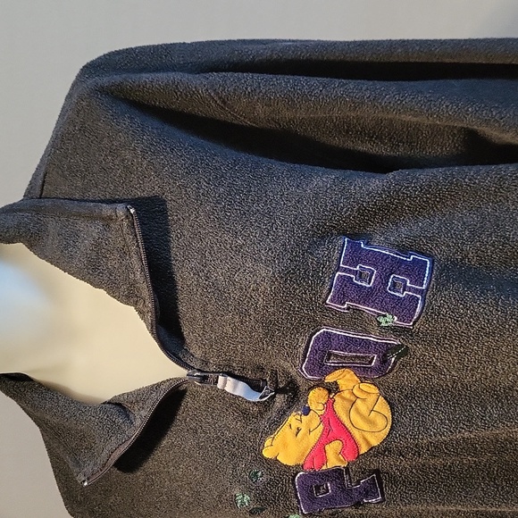Disney Pooh fleece-like top, size 1X, grey - Picture 4 of 15